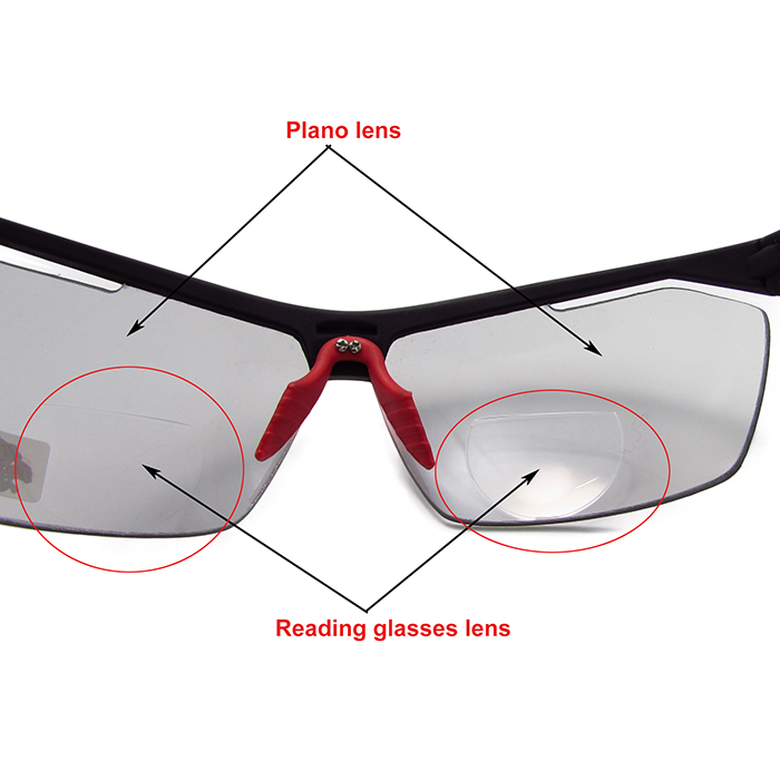 cycling glasses with reading lenses